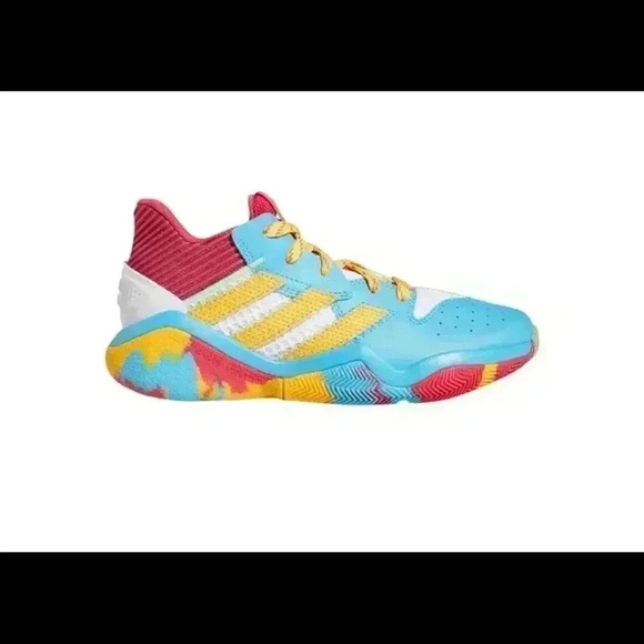 Adidas Harden Stepback J Shoes FY2983 Men Size 6 Cyan Solar Gold main image 6
